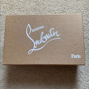 Louboutin shoe box
